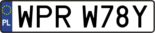 WPRW78Y
