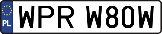 WPRW80W