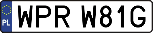 WPRW81G