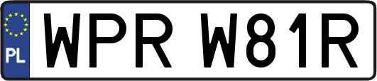 WPRW81R