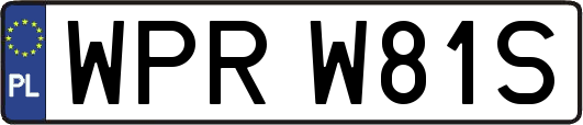 WPRW81S