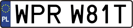 WPRW81T
