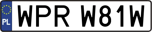 WPRW81W