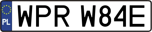 WPRW84E