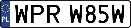 WPRW85W