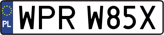 WPRW85X