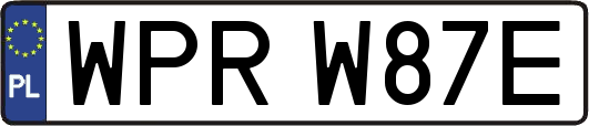 WPRW87E