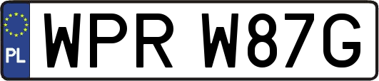 WPRW87G