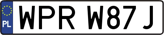 WPRW87J
