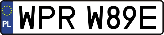 WPRW89E