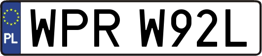 WPRW92L