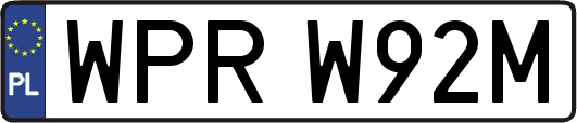 WPRW92M
