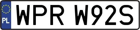 WPRW92S