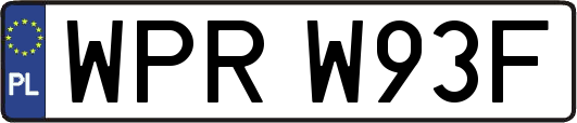 WPRW93F