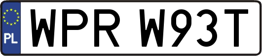 WPRW93T