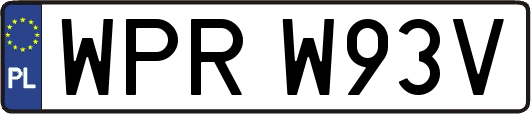WPRW93V