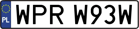 WPRW93W