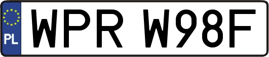 WPRW98F