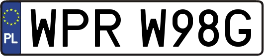 WPRW98G