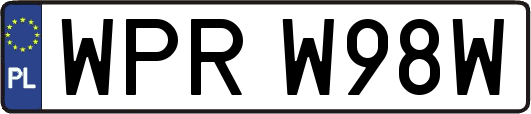 WPRW98W