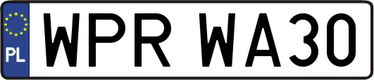 WPRWA30
