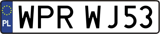 WPRWJ53