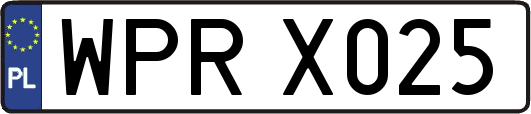 WPRX025