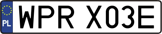 WPRX03E