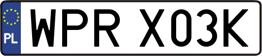 WPRX03K