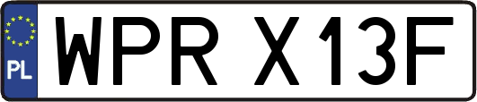 WPRX13F