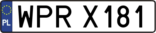 WPRX181