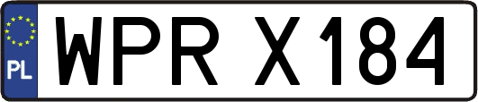 WPRX184