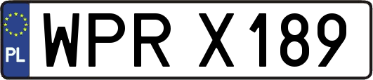 WPRX189