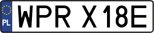 WPRX18E