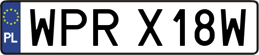WPRX18W