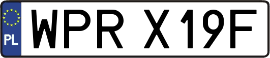 WPRX19F