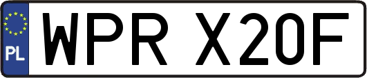 WPRX20F