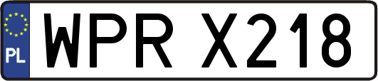 WPRX218
