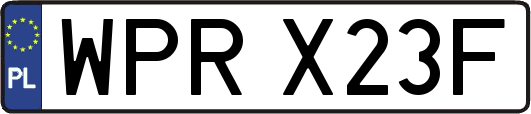 WPRX23F