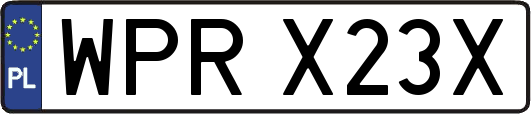 WPRX23X
