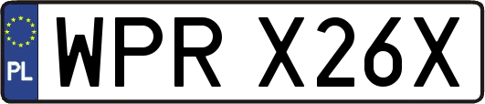 WPRX26X