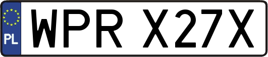 WPRX27X