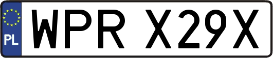 WPRX29X