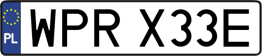 WPRX33E