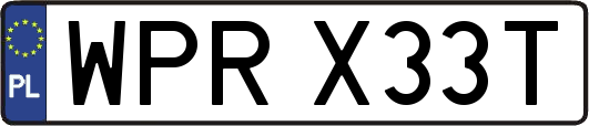 WPRX33T