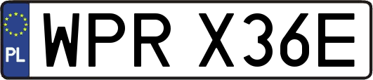 WPRX36E