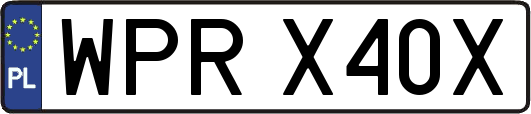 WPRX40X
