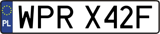 WPRX42F