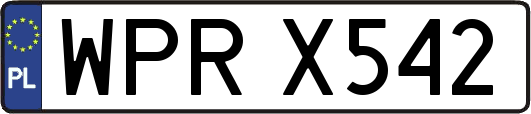 WPRX542