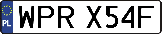 WPRX54F
